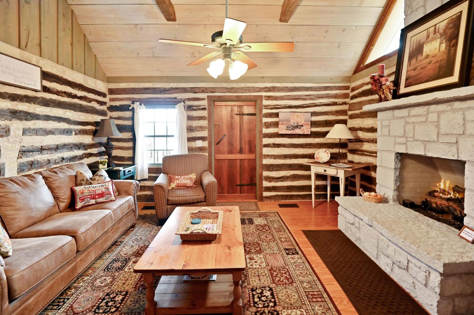 Cabins On Knopp School-Chula Vista Cabin Fredericksburg Esterno foto