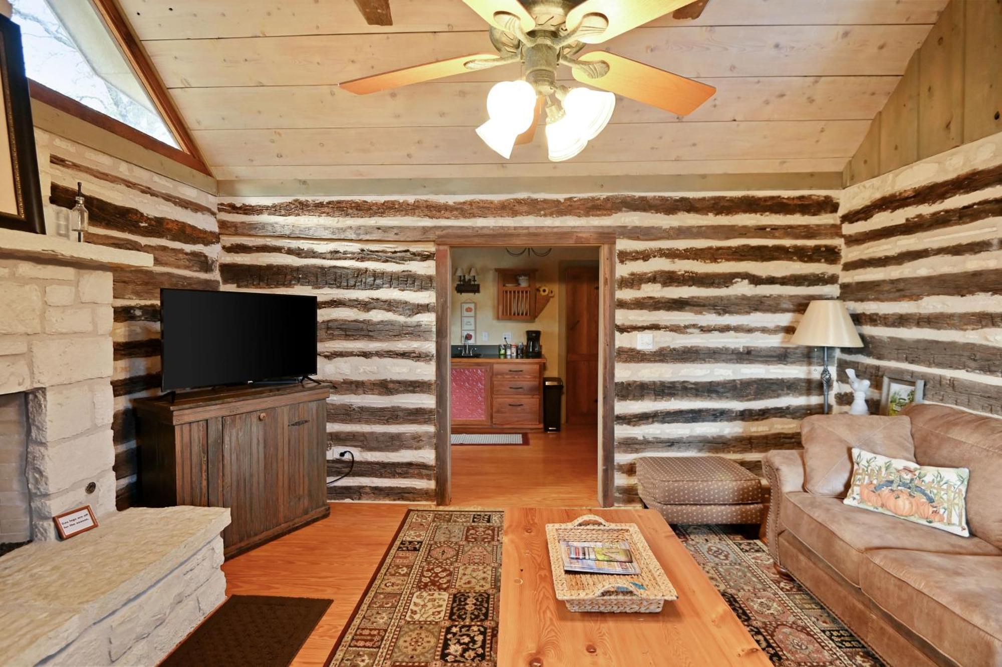 Cabins On Knopp School-Chula Vista Cabin Fredericksburg Esterno foto